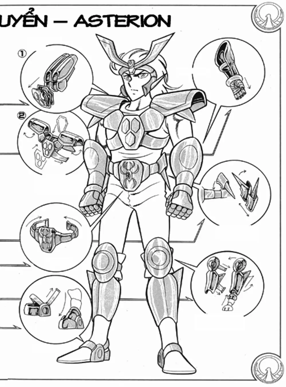 Truyện Tranh Áo Giáp Vàng - Saint Seiya trang 4