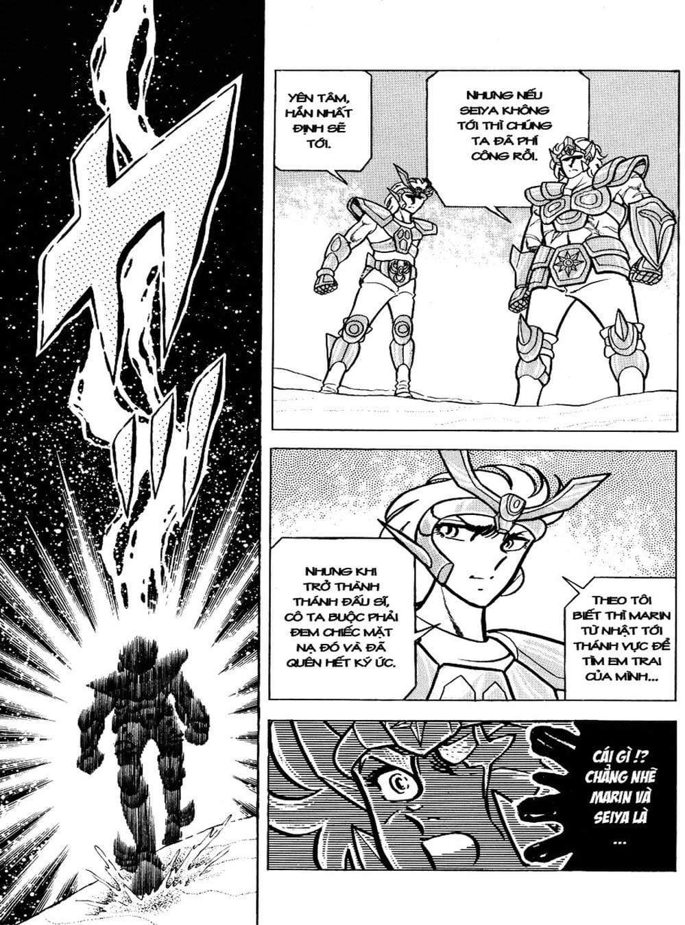 Truyện Tranh Áo Giáp Vàng - Saint Seiya trang 4