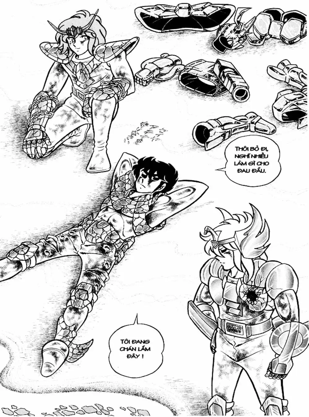 Truyện Tranh Áo Giáp Vàng - Saint Seiya trang 4