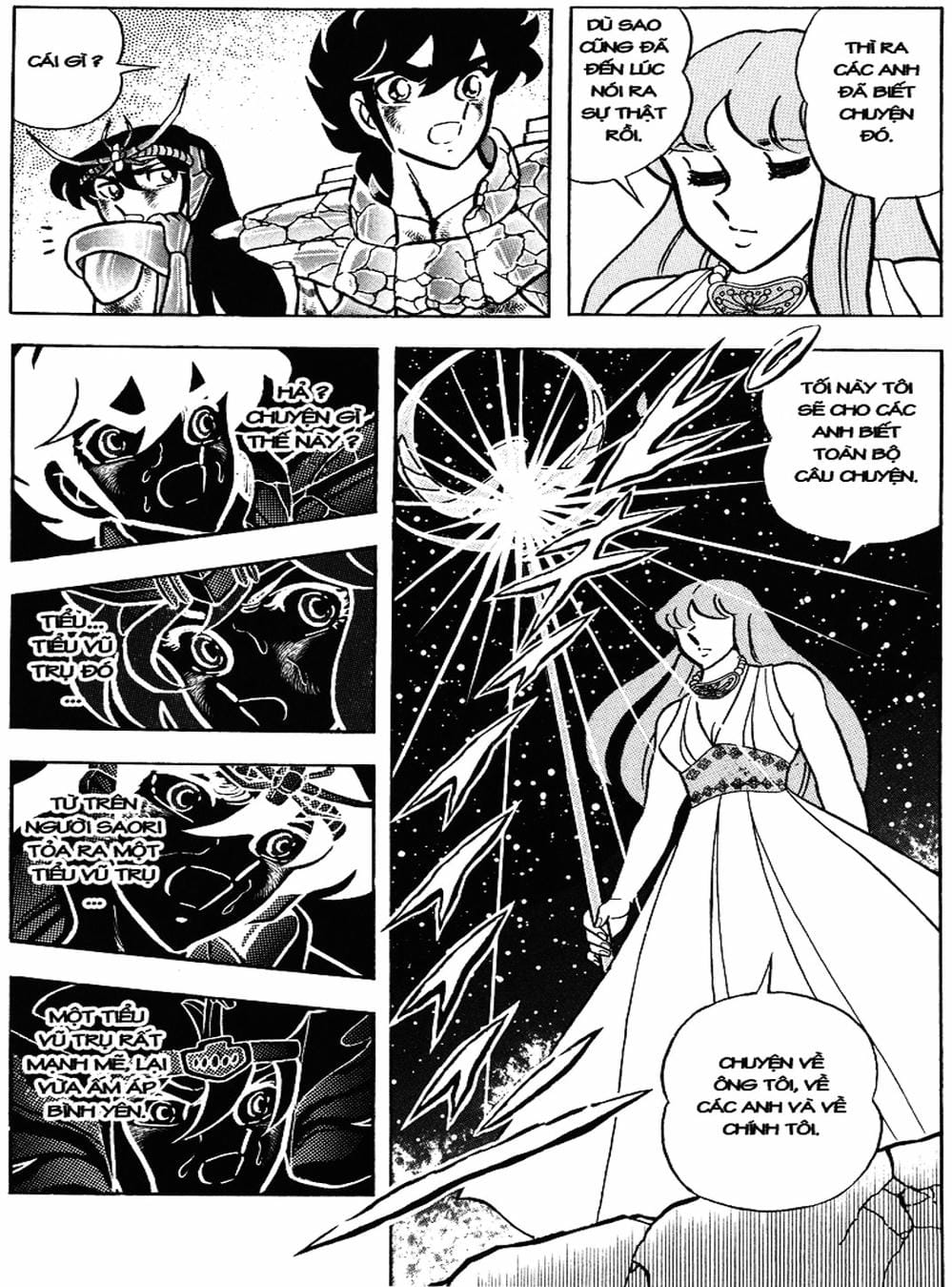 Truyện Tranh Áo Giáp Vàng - Saint Seiya trang 4