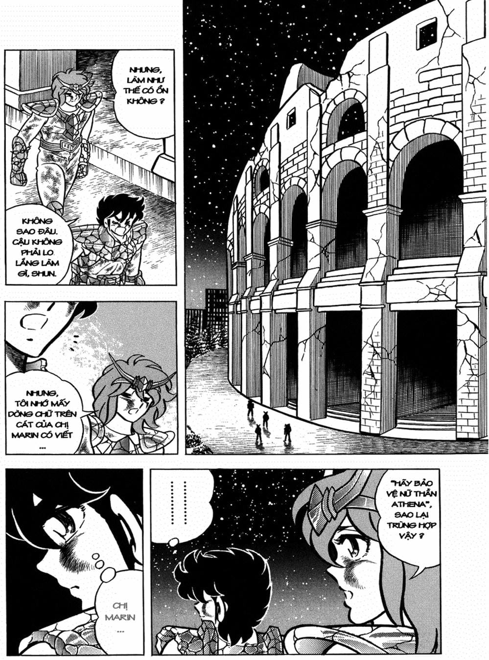 Truyện Tranh Áo Giáp Vàng - Saint Seiya trang 4