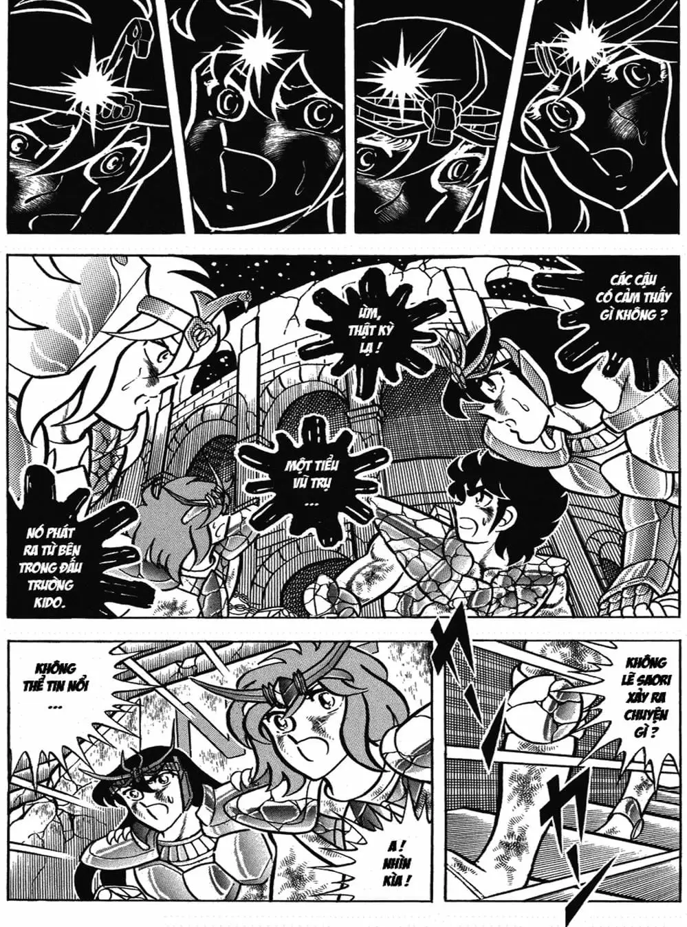 Truyện Tranh Áo Giáp Vàng - Saint Seiya trang 4