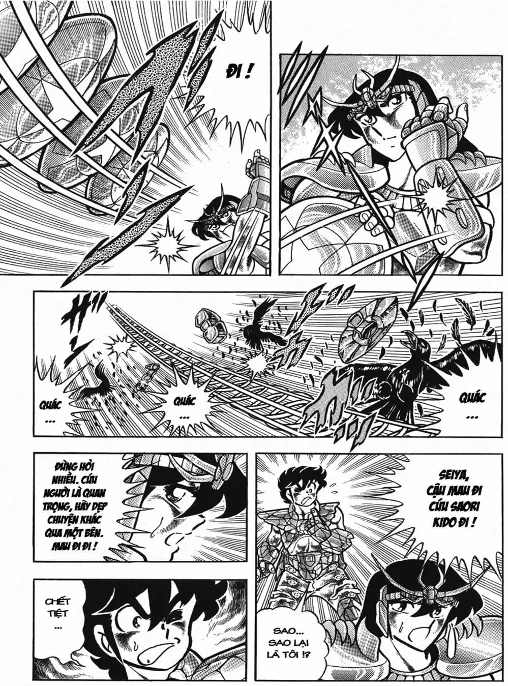 Truyện Tranh Áo Giáp Vàng - Saint Seiya trang 4