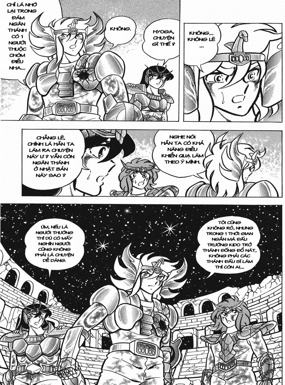 Truyện Tranh Áo Giáp Vàng - Saint Seiya trang 4