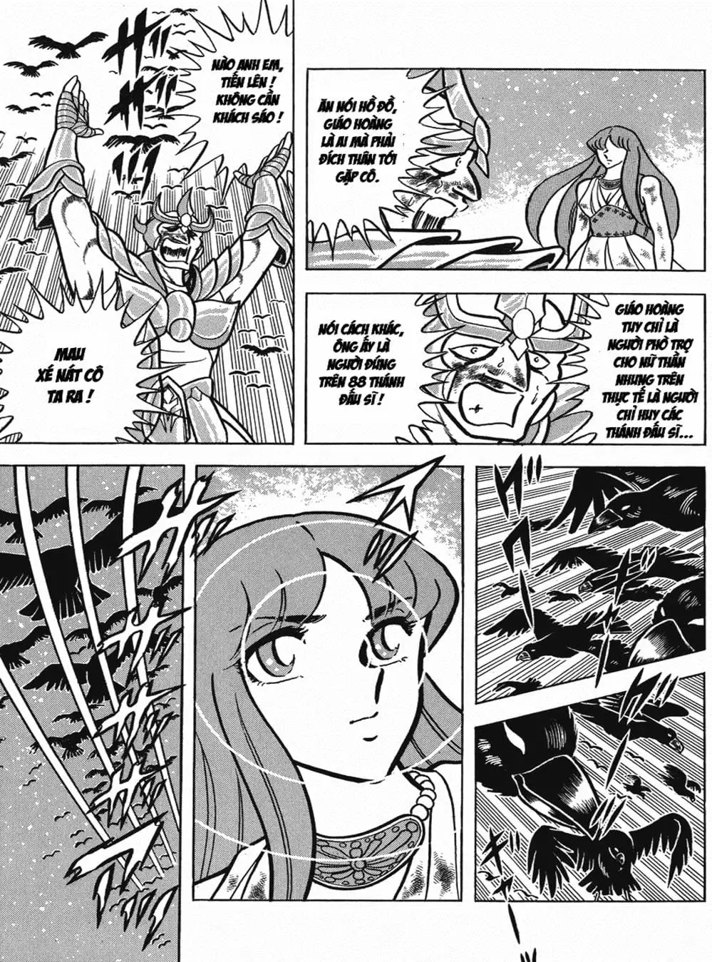 Truyện Tranh Áo Giáp Vàng - Saint Seiya trang 4