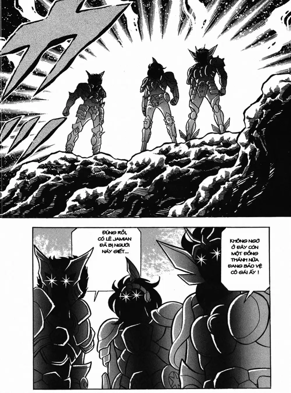 Truyện Tranh Áo Giáp Vàng - Saint Seiya trang 4