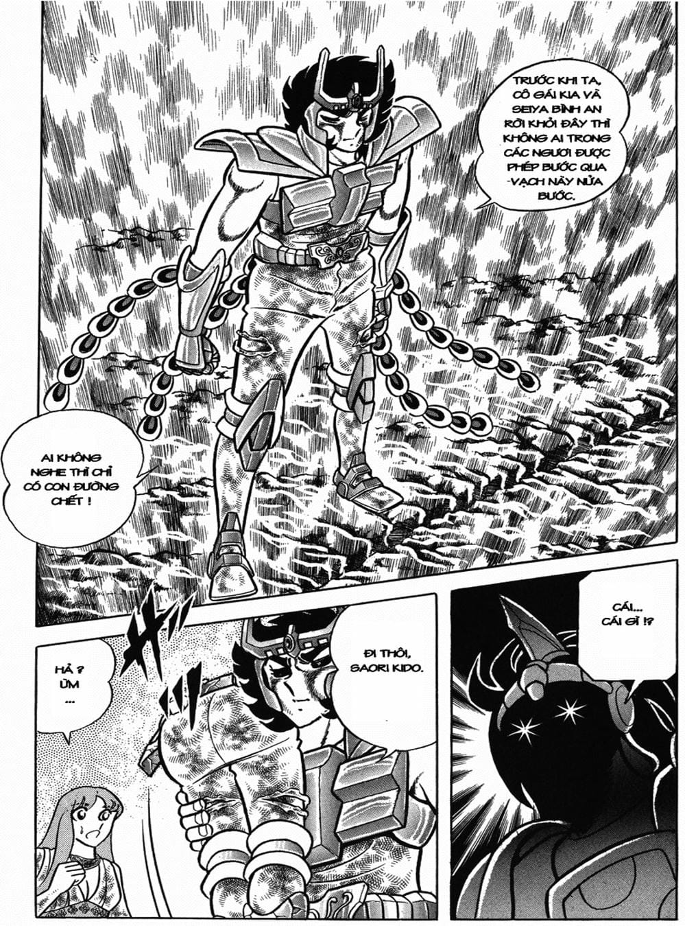 Truyện Tranh Áo Giáp Vàng - Saint Seiya trang 4