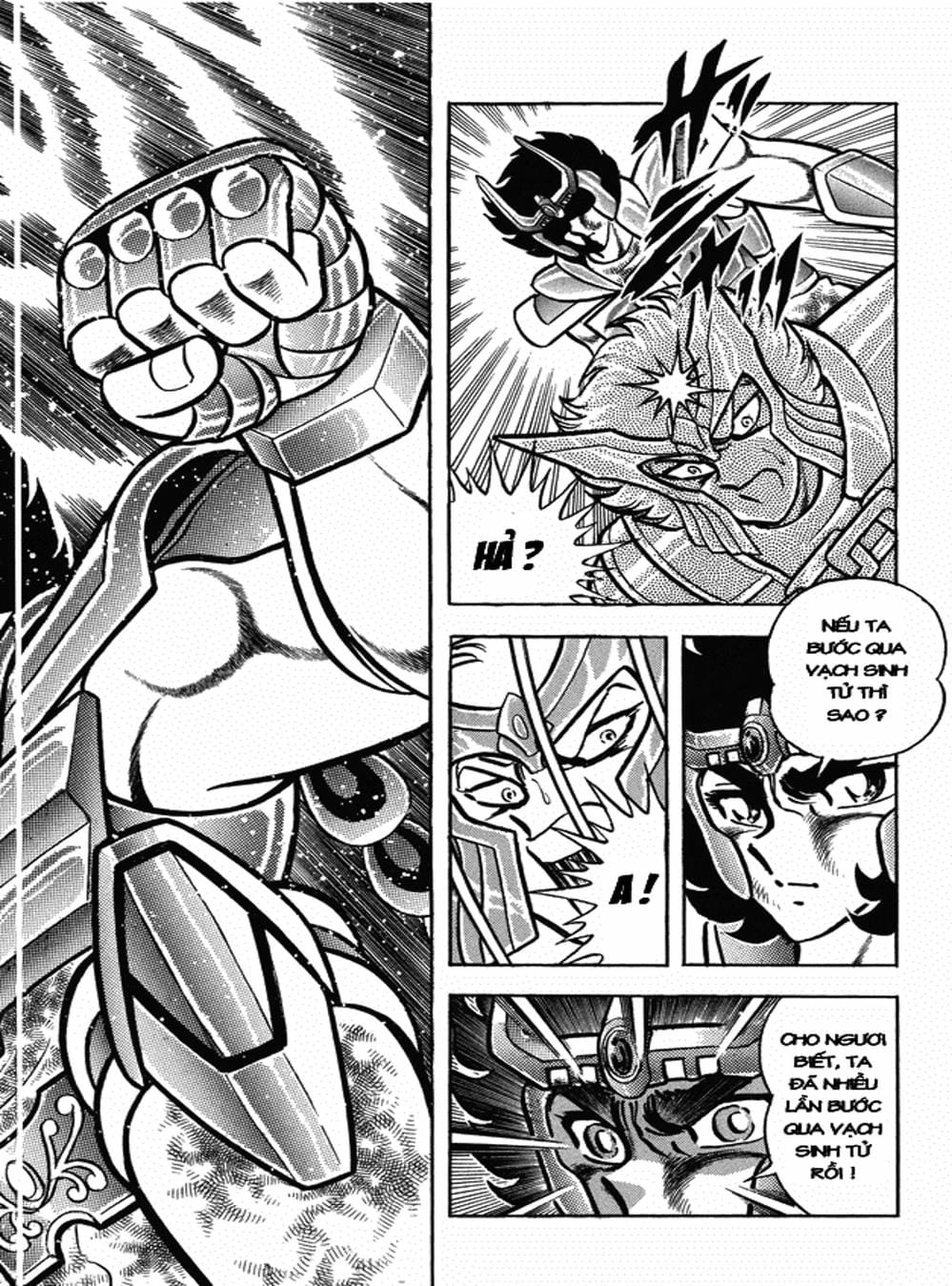 Truyện Tranh Áo Giáp Vàng - Saint Seiya trang 4