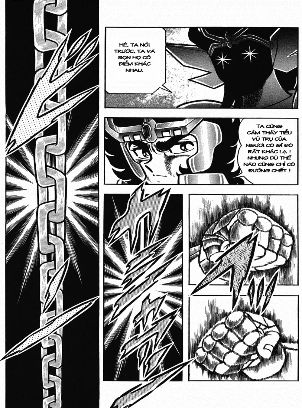 Truyện Tranh Áo Giáp Vàng - Saint Seiya trang 4