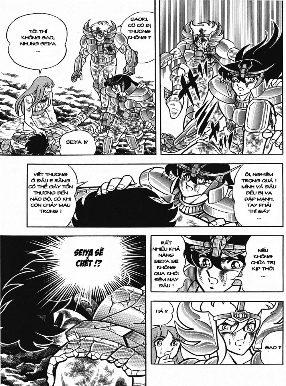 Truyện Tranh Áo Giáp Vàng - Saint Seiya trang 4