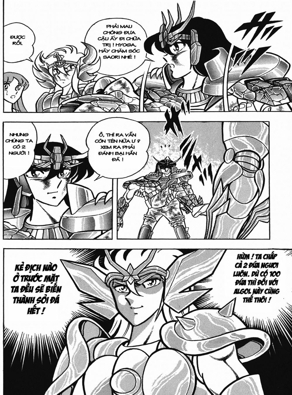 Truyện Tranh Áo Giáp Vàng - Saint Seiya trang 4