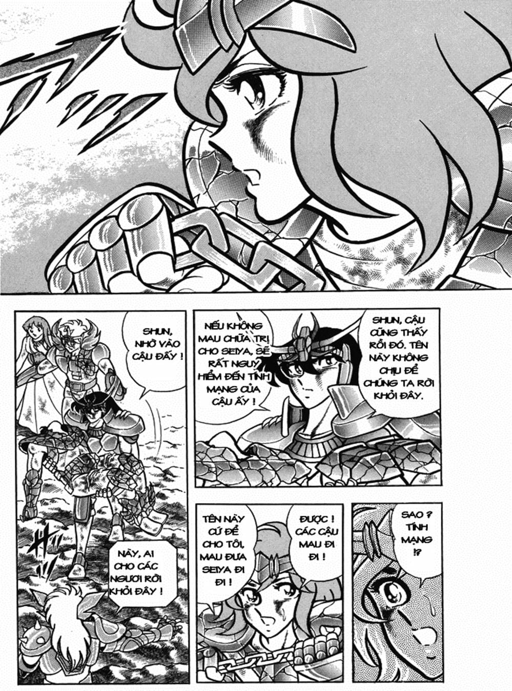 Truyện Tranh Áo Giáp Vàng - Saint Seiya trang 4