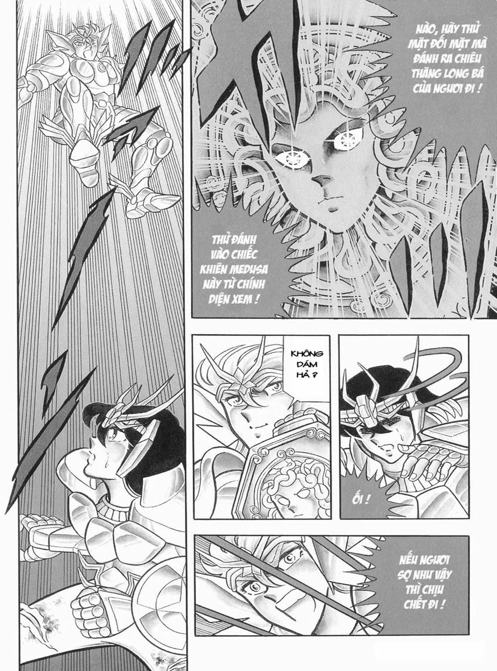 Truyện Tranh Áo Giáp Vàng - Saint Seiya trang 4