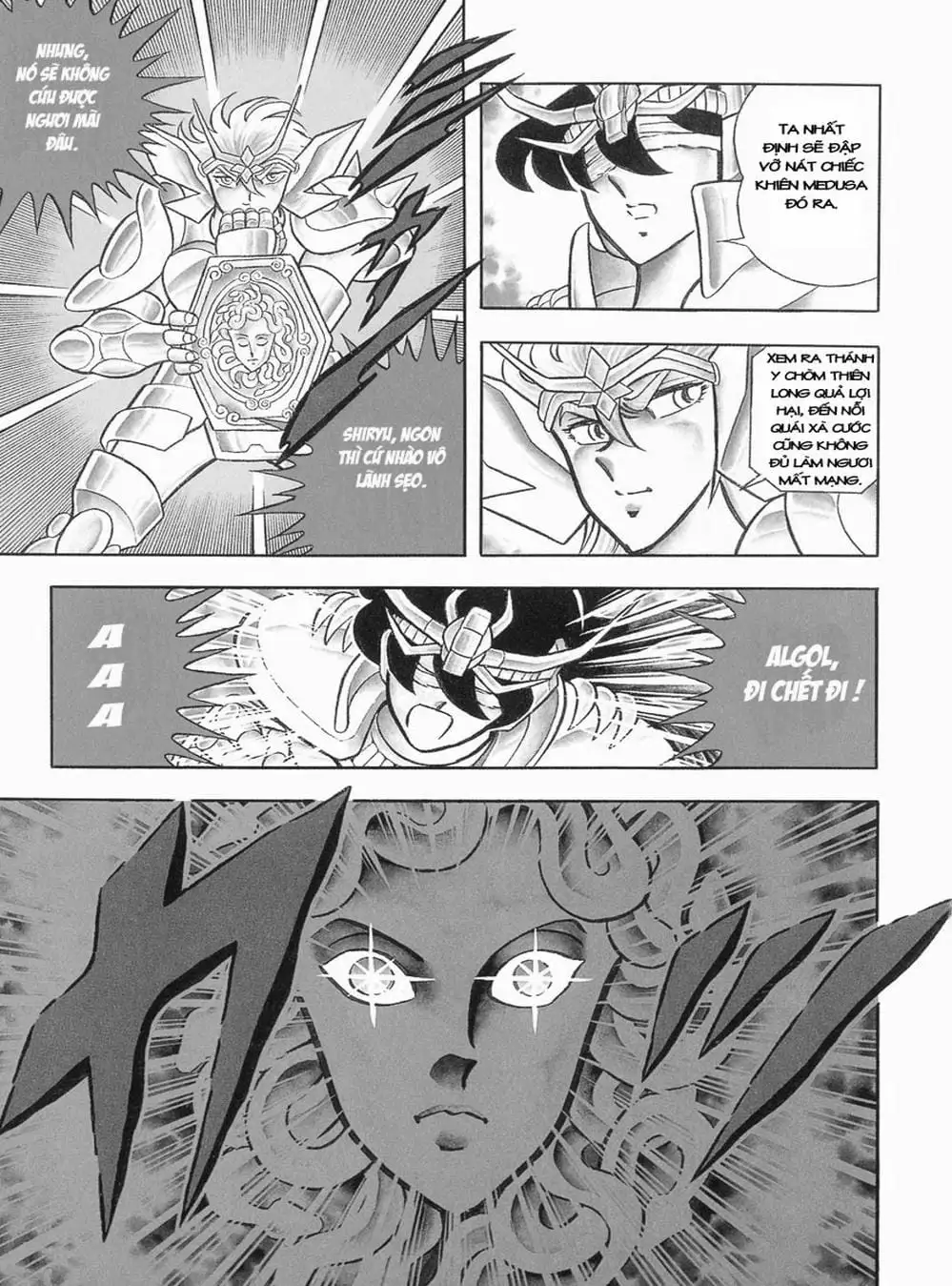 Truyện Tranh Áo Giáp Vàng - Saint Seiya trang 4