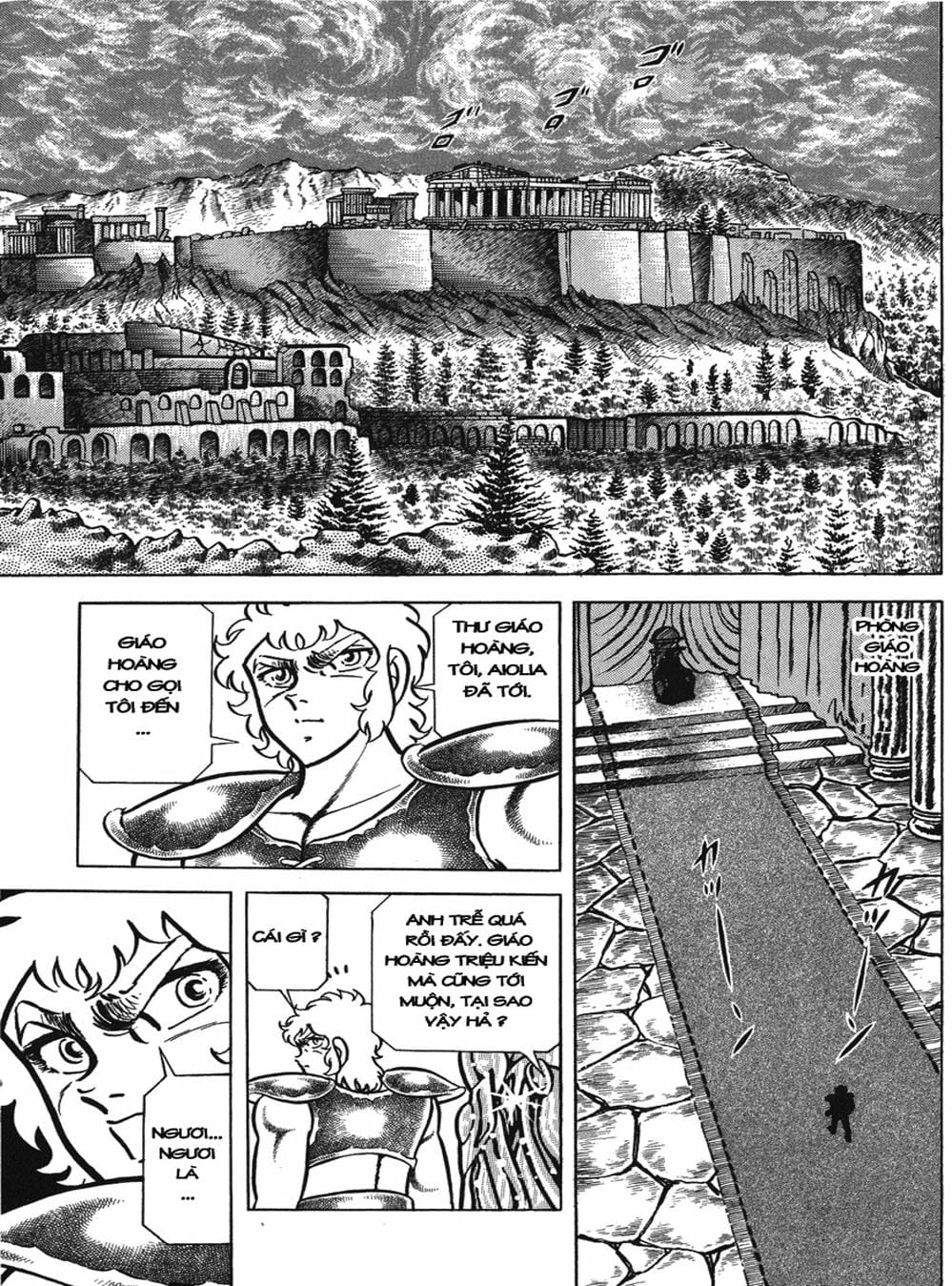 Truyện Tranh Áo Giáp Vàng - Saint Seiya trang 4