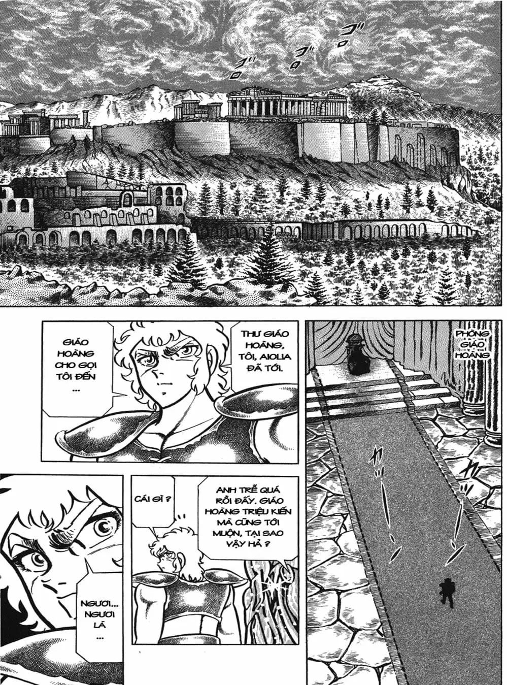 Truyện Tranh Áo Giáp Vàng - Saint Seiya trang 4