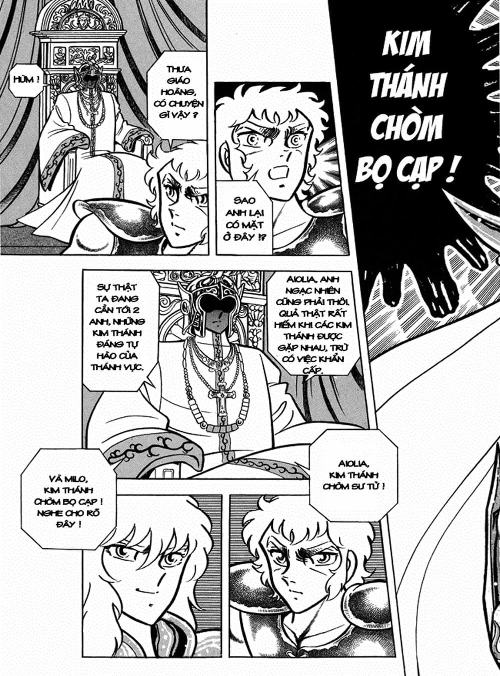 Truyện Tranh Áo Giáp Vàng - Saint Seiya trang 4
