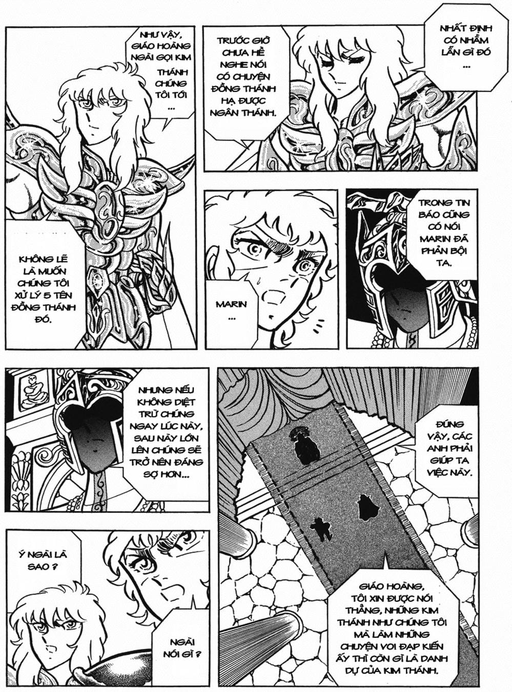 Truyện Tranh Áo Giáp Vàng - Saint Seiya trang 4