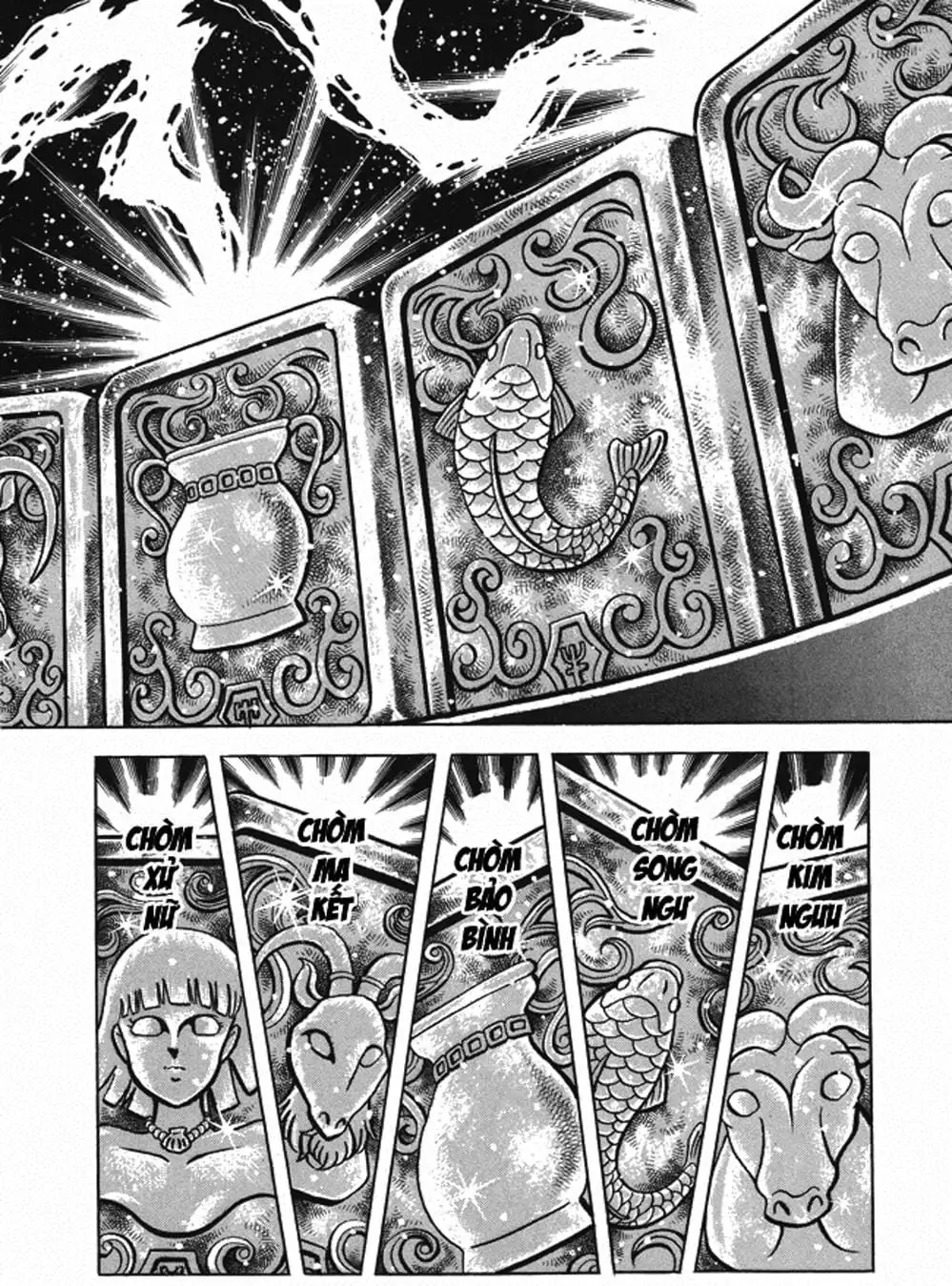 Truyện Tranh Áo Giáp Vàng - Saint Seiya trang 4