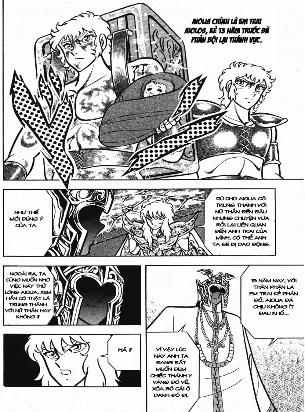Truyện Tranh Áo Giáp Vàng - Saint Seiya trang 4