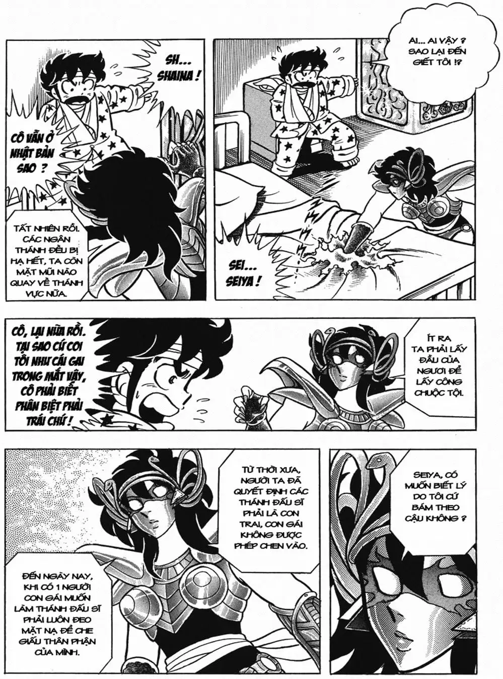Truyện Tranh Áo Giáp Vàng - Saint Seiya trang 4