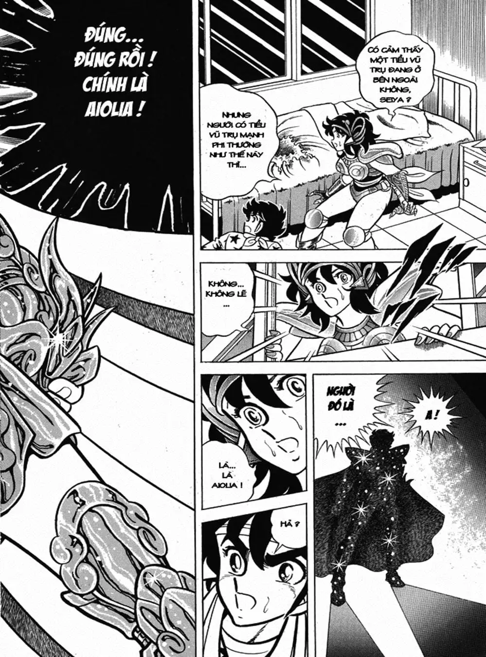 Truyện Tranh Áo Giáp Vàng - Saint Seiya trang 4