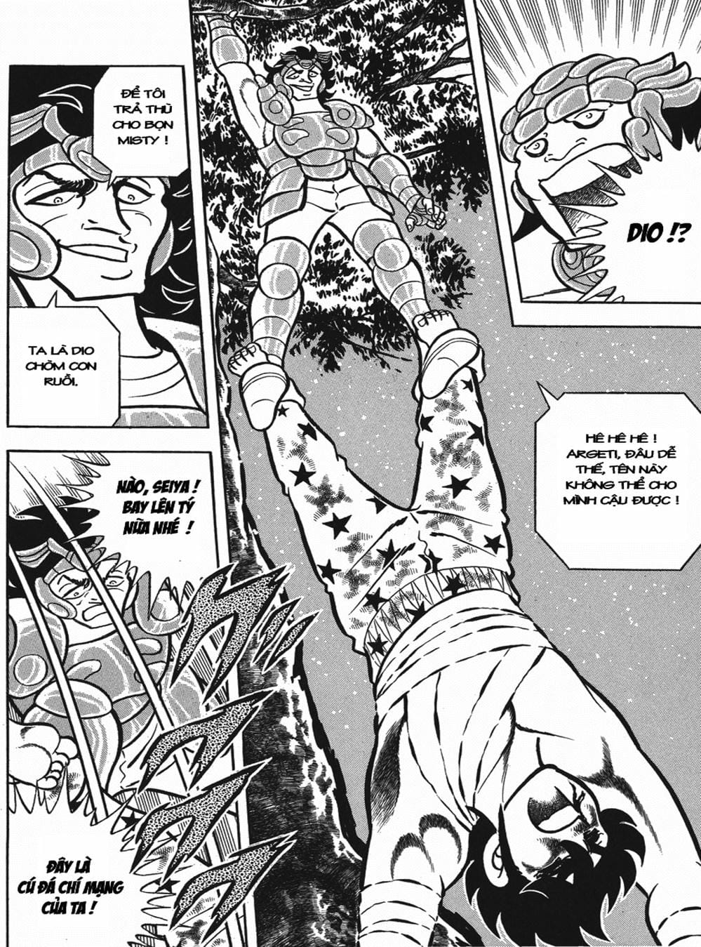 Truyện Tranh Áo Giáp Vàng - Saint Seiya trang 4