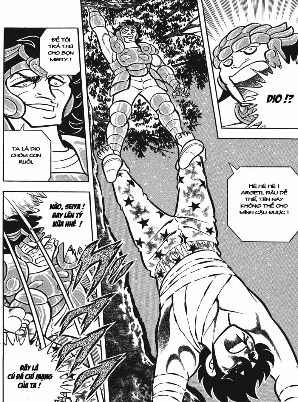 Truyện Tranh Áo Giáp Vàng - Saint Seiya trang 4