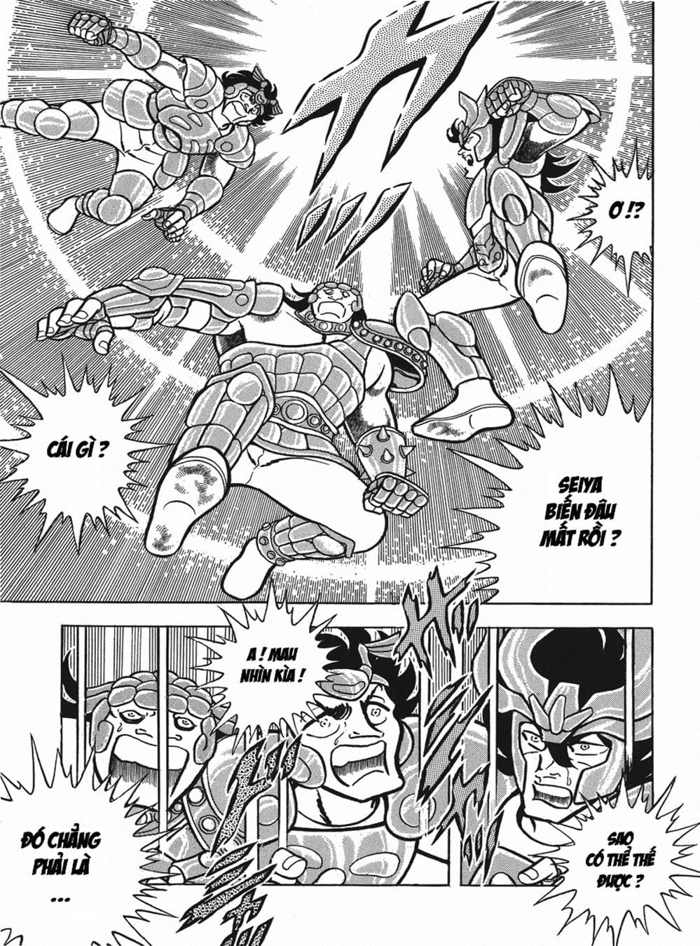 Truyện Tranh Áo Giáp Vàng - Saint Seiya trang 4