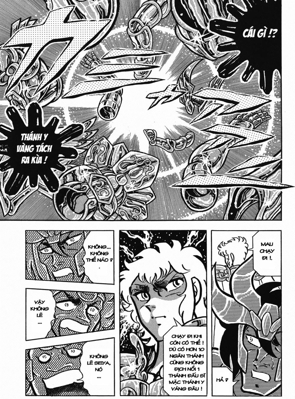 Truyện Tranh Áo Giáp Vàng - Saint Seiya trang 4
