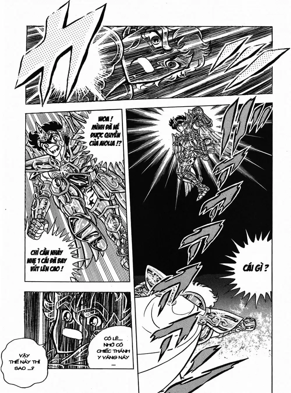 Truyện Tranh Áo Giáp Vàng - Saint Seiya trang 4