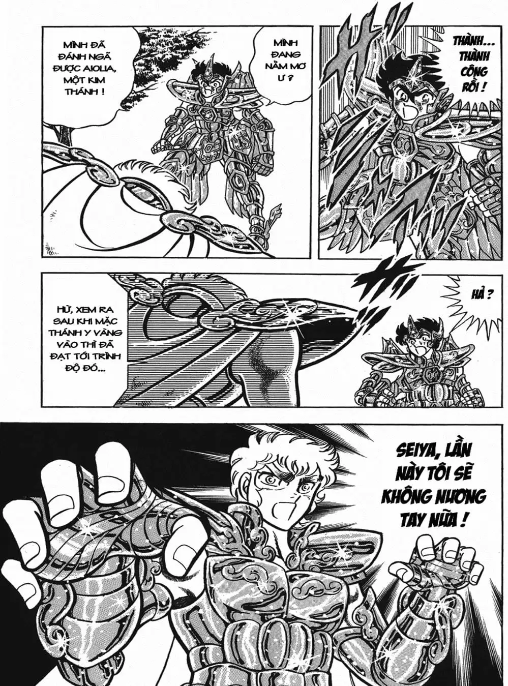 Truyện Tranh Áo Giáp Vàng - Saint Seiya trang 4