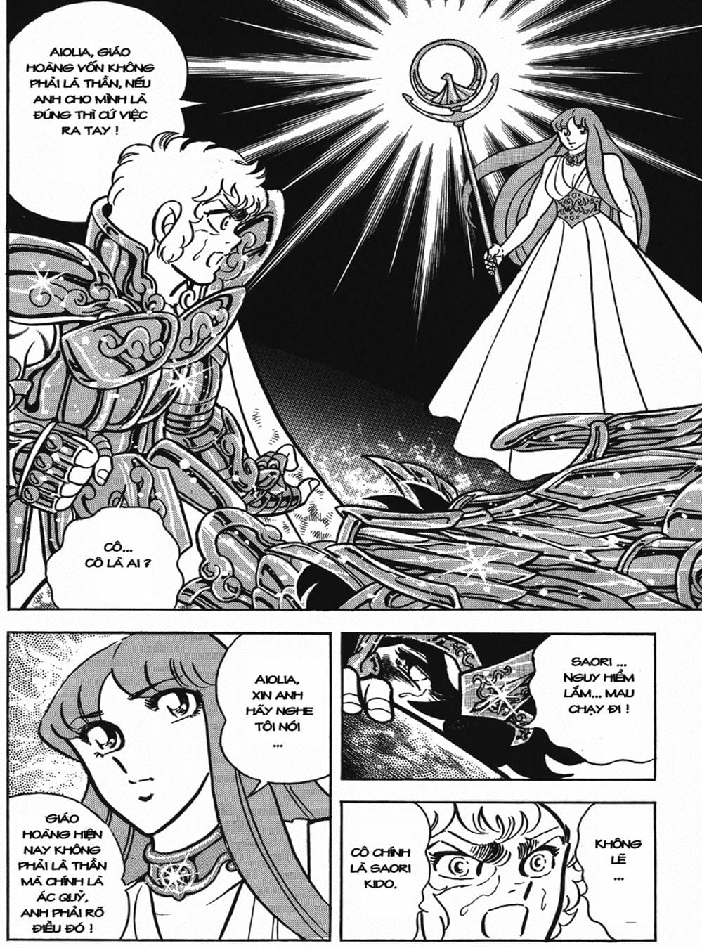 Truyện Tranh Áo Giáp Vàng - Saint Seiya trang 4