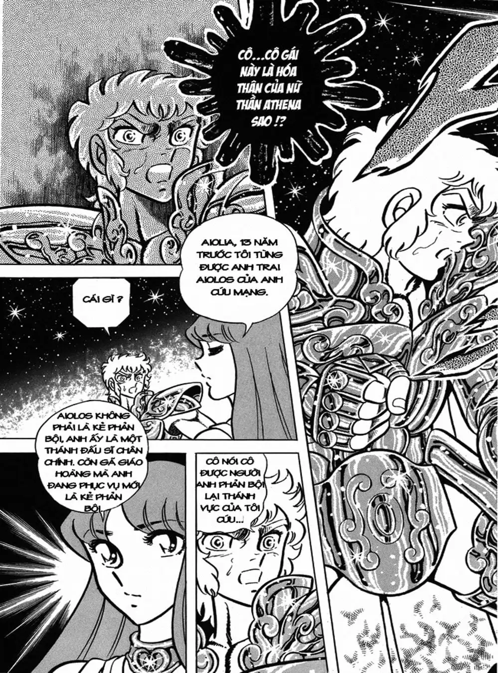 Truyện Tranh Áo Giáp Vàng - Saint Seiya trang 4