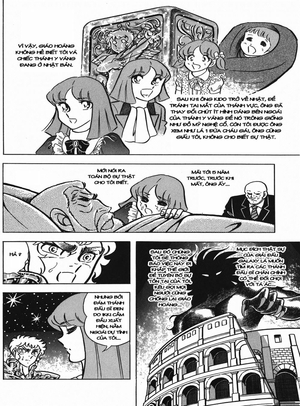 Truyện Tranh Áo Giáp Vàng - Saint Seiya trang 4