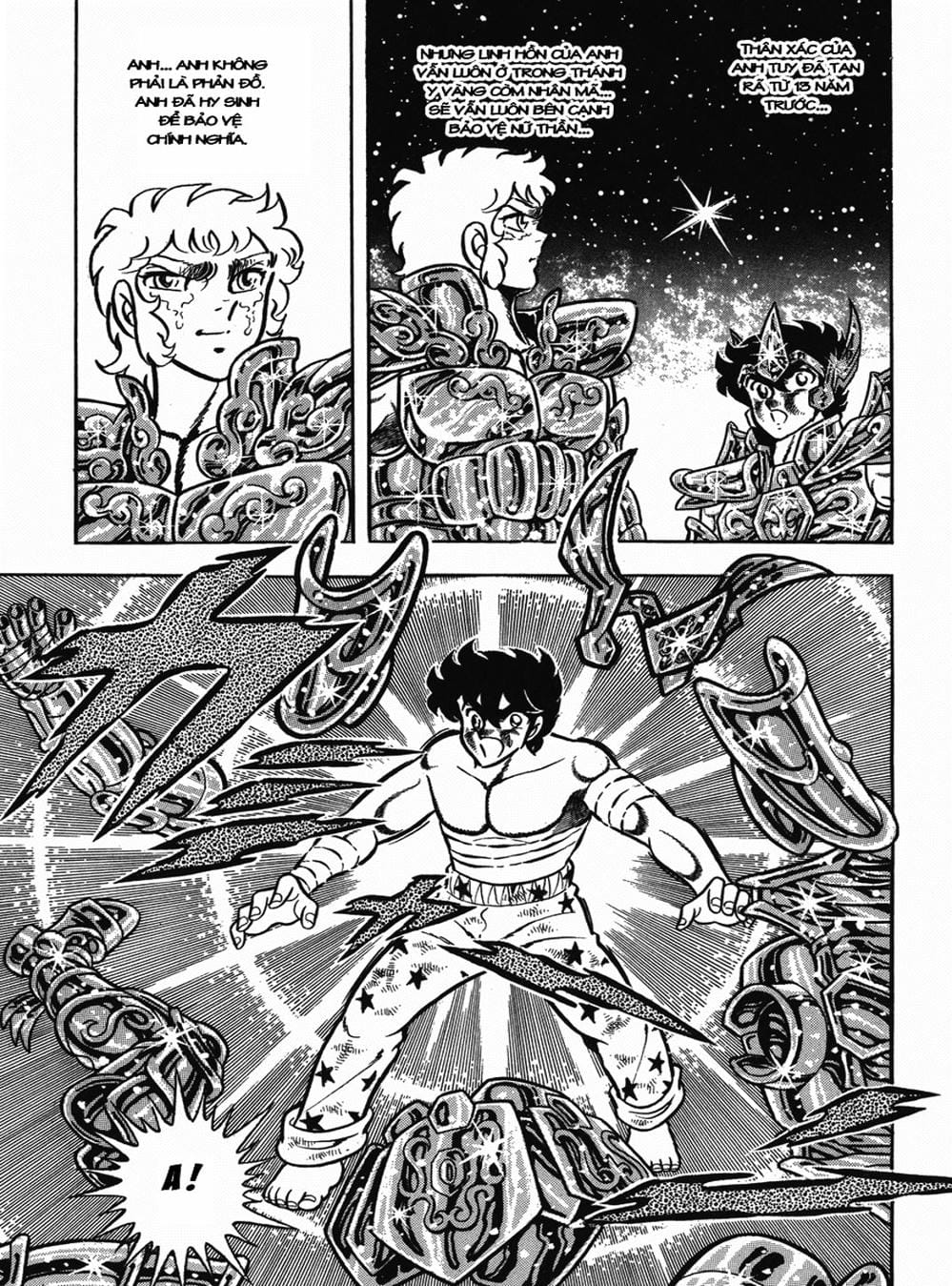 Truyện Tranh Áo Giáp Vàng - Saint Seiya trang 4