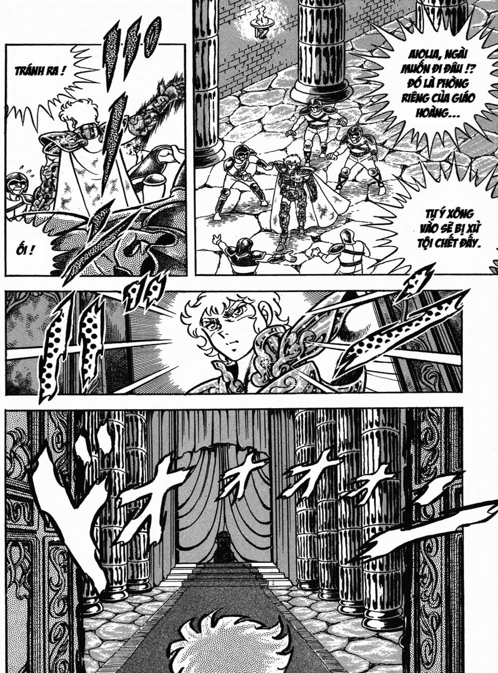 Truyện Tranh Áo Giáp Vàng - Saint Seiya trang 4