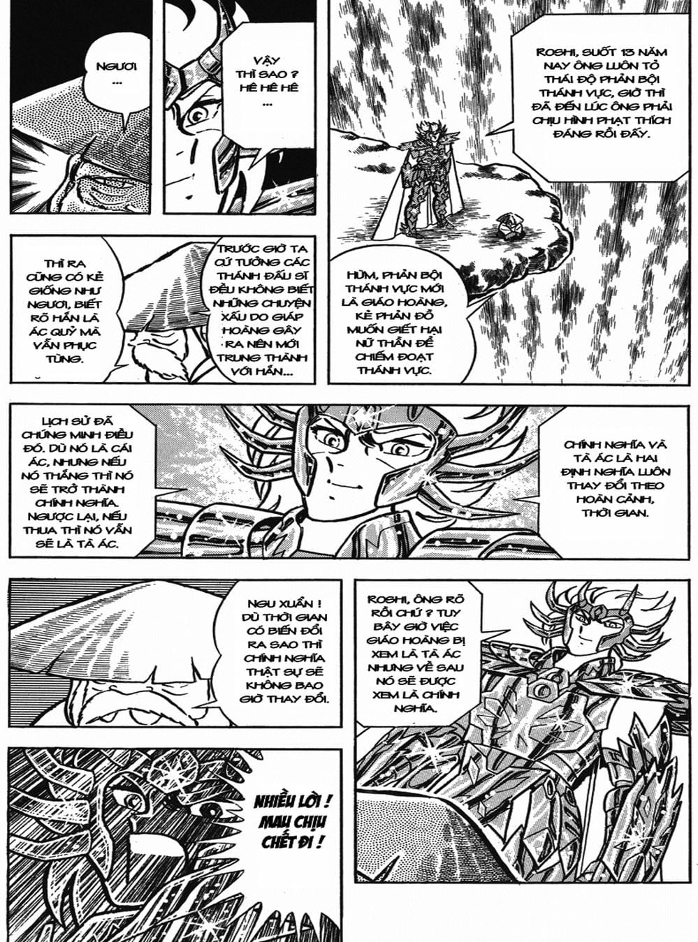 Truyện Tranh Áo Giáp Vàng - Saint Seiya trang 4