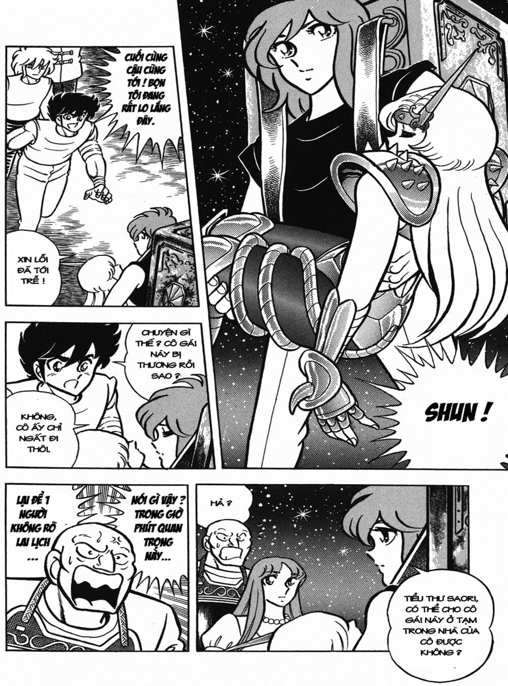 Truyện Tranh Áo Giáp Vàng - Saint Seiya trang 4