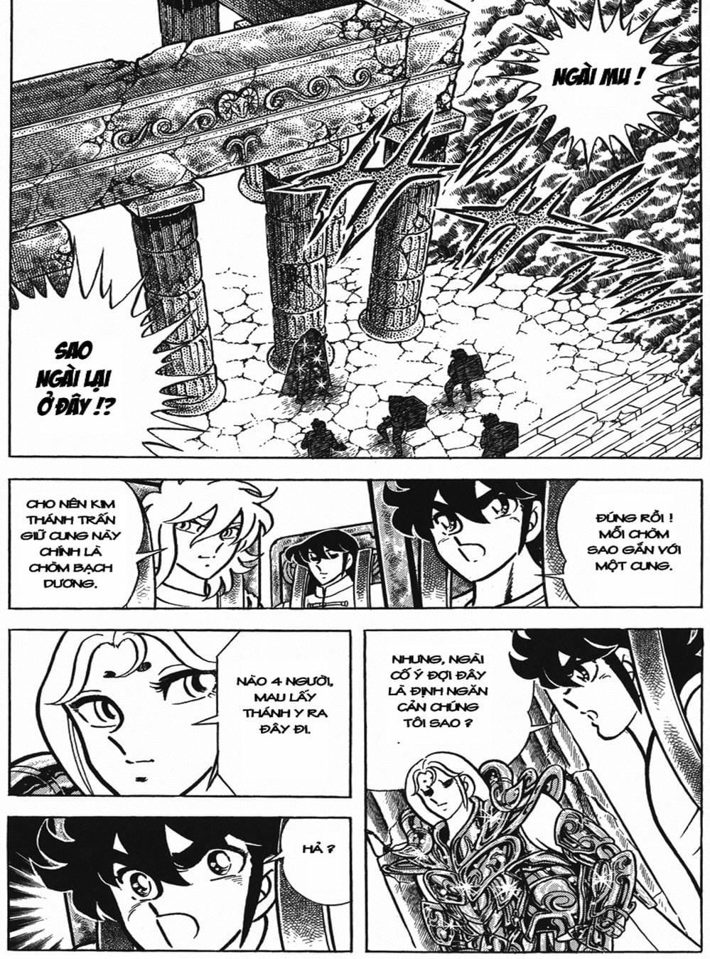 Truyện Tranh Áo Giáp Vàng - Saint Seiya trang 4