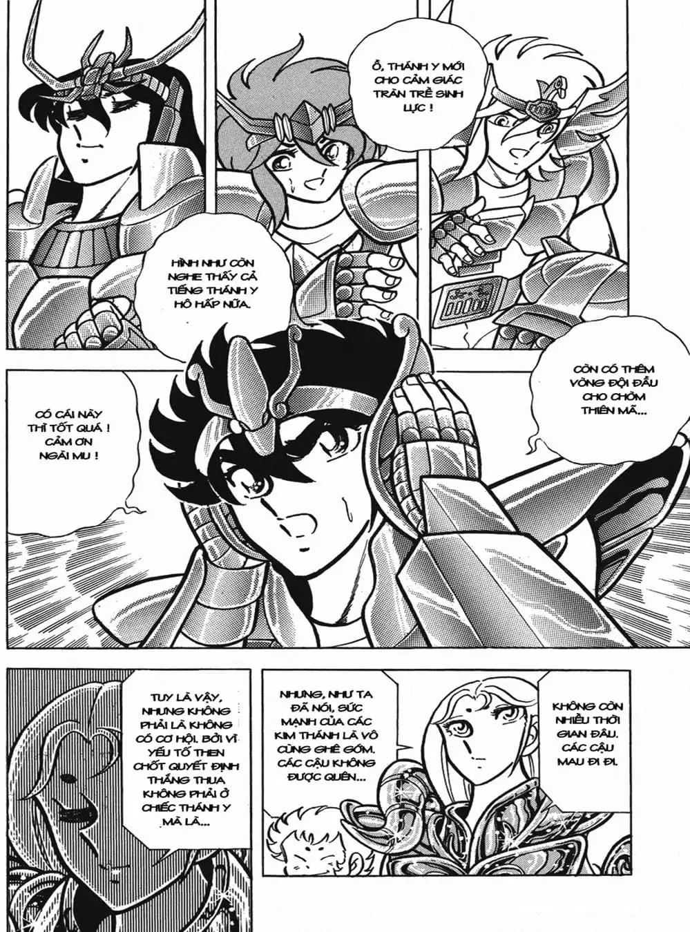 Truyện Tranh Áo Giáp Vàng - Saint Seiya trang 4