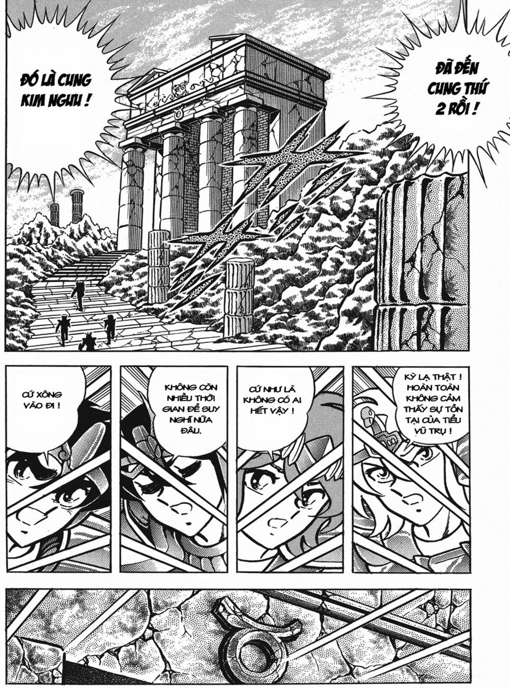 Truyện Tranh Áo Giáp Vàng - Saint Seiya trang 4