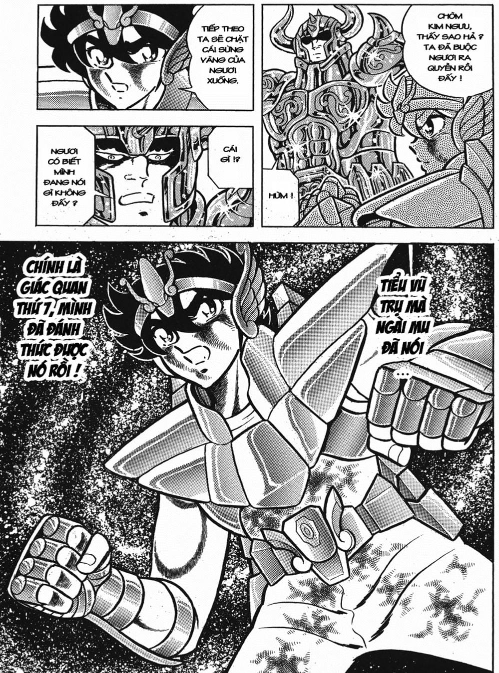 Truyện Tranh Áo Giáp Vàng - Saint Seiya trang 4