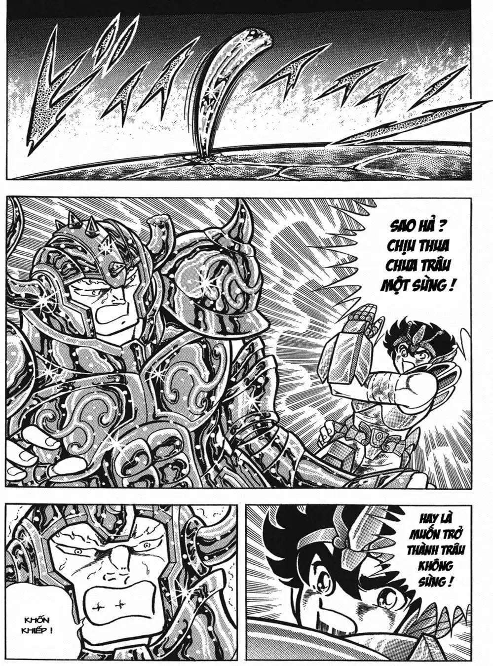 Truyện Tranh Áo Giáp Vàng - Saint Seiya trang 4