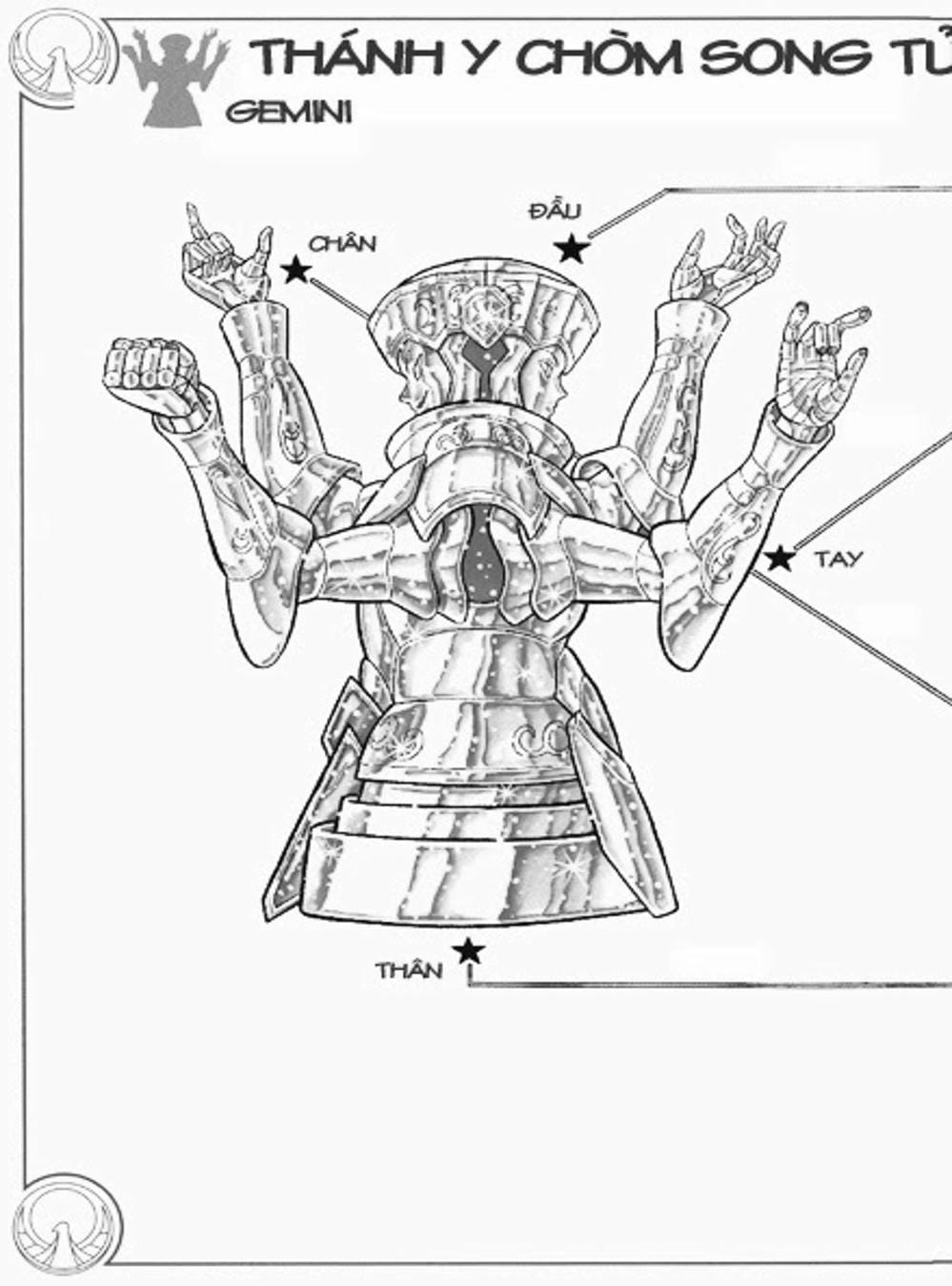 Truyện Tranh Áo Giáp Vàng - Saint Seiya trang 4