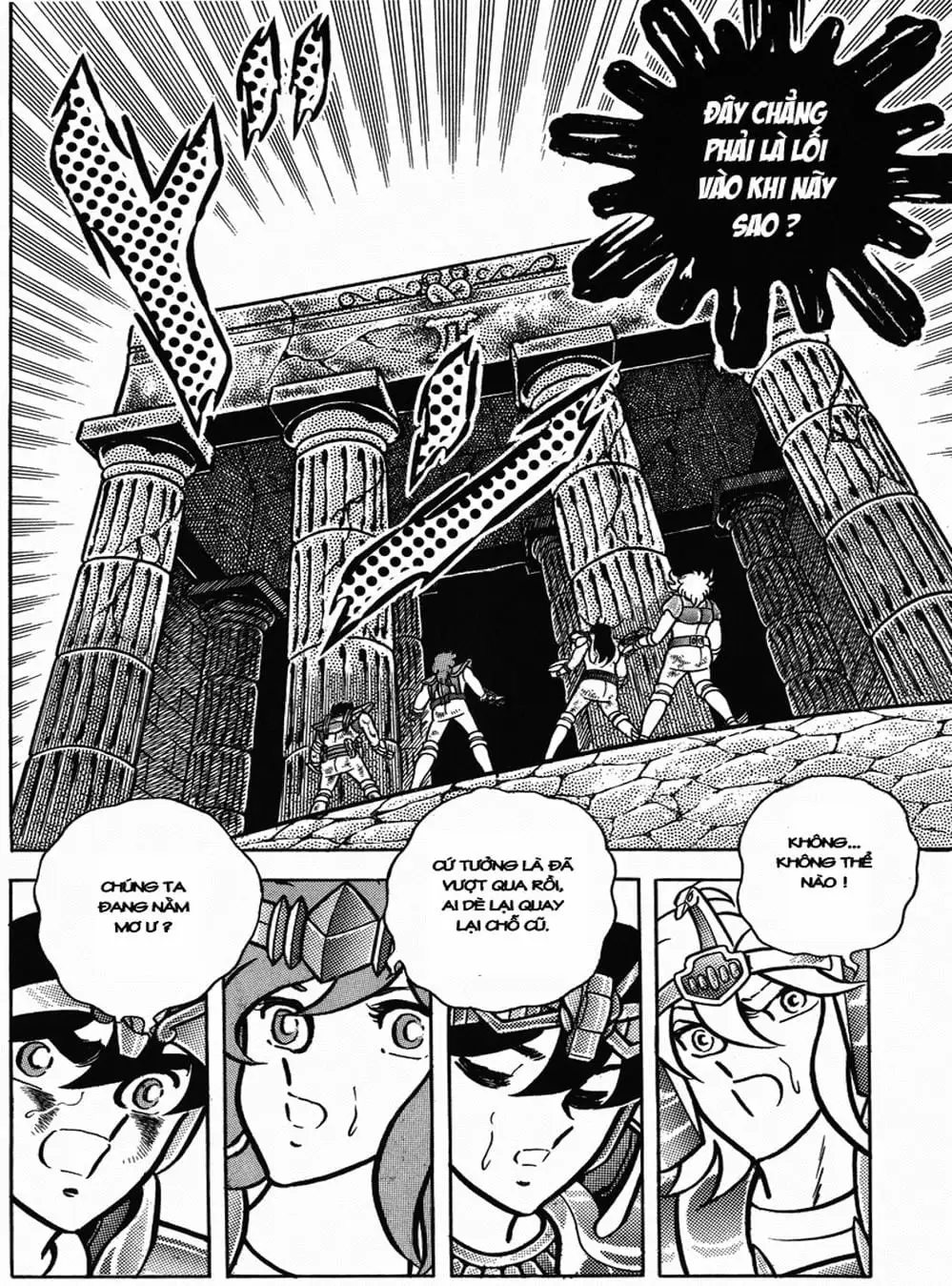 Truyện Tranh Áo Giáp Vàng - Saint Seiya trang 4