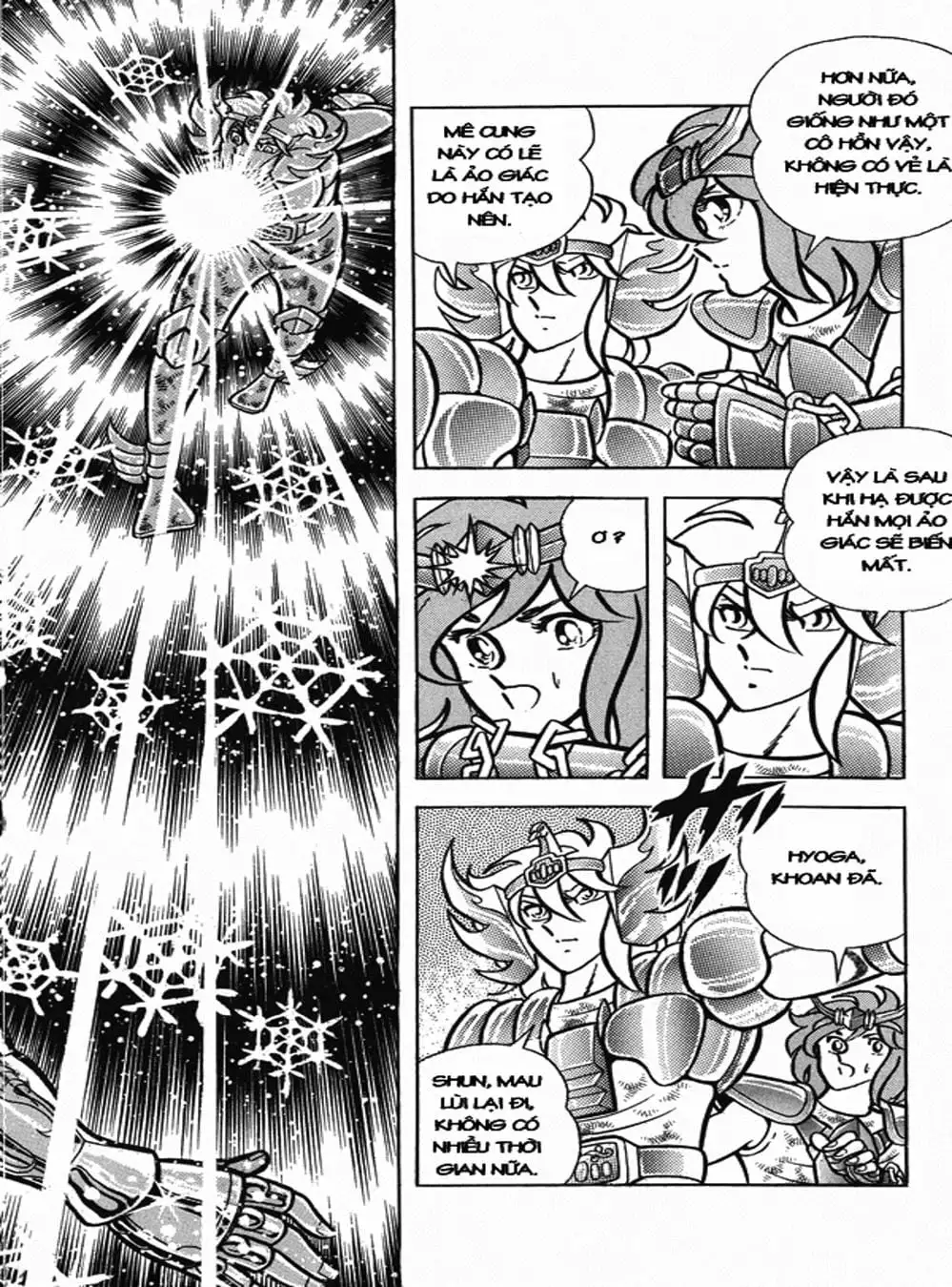 Truyện Tranh Áo Giáp Vàng - Saint Seiya trang 4