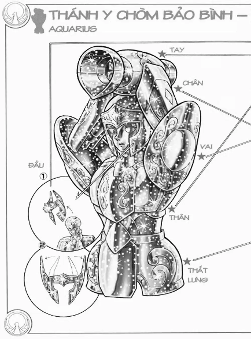 Truyện Tranh Áo Giáp Vàng - Saint Seiya trang 4