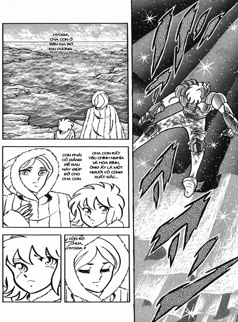 Truyện Tranh Áo Giáp Vàng - Saint Seiya trang 4