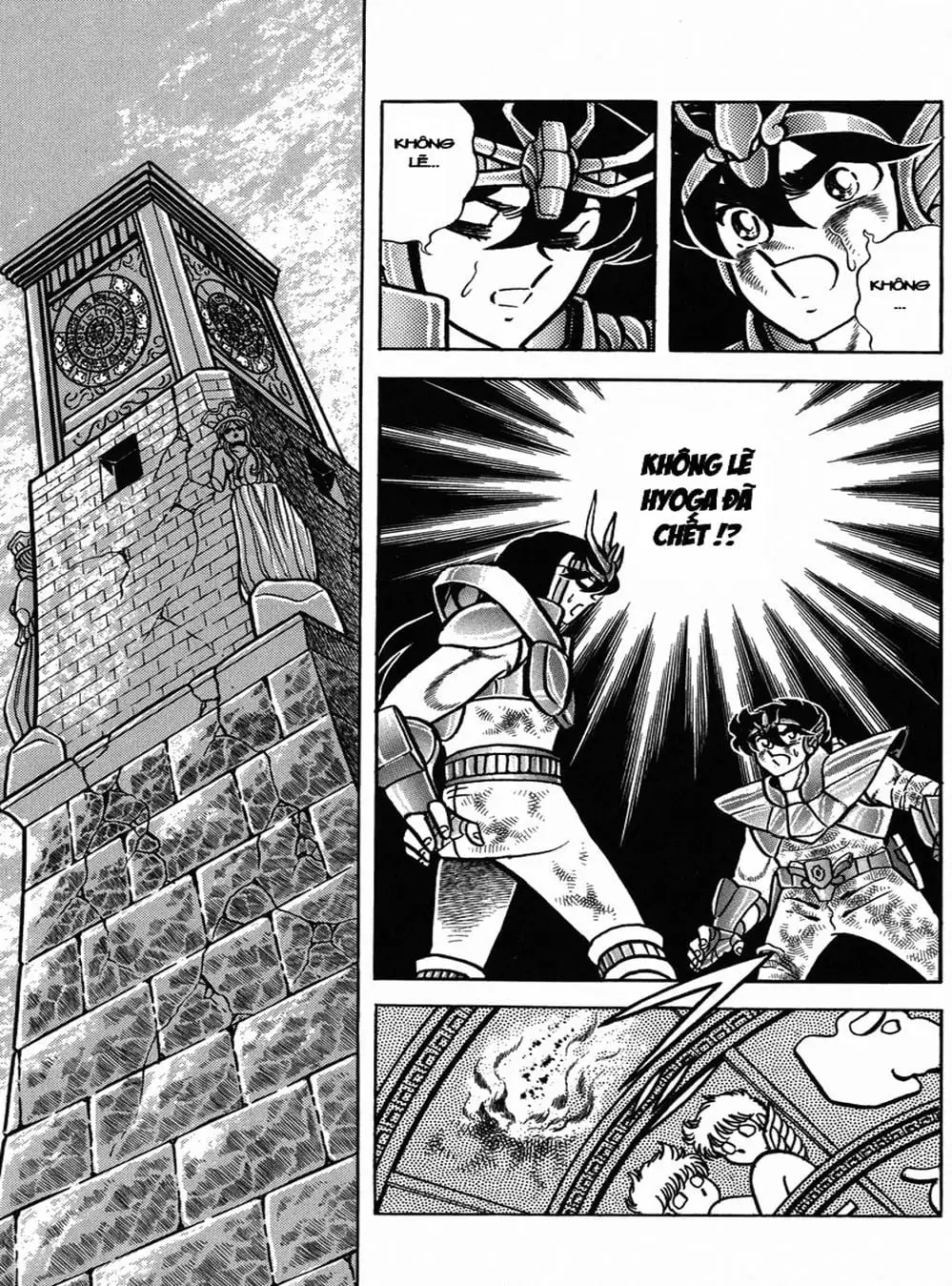 Truyện Tranh Áo Giáp Vàng - Saint Seiya trang 4